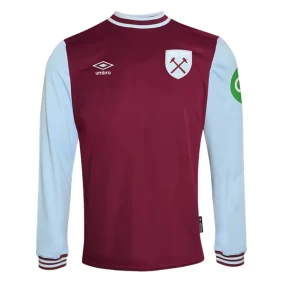 Prima Maglia West Ham United 2024/2025 Manica Lunga